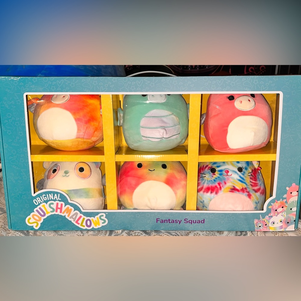 Squishmallow Fantasy Squad Box Set of 6